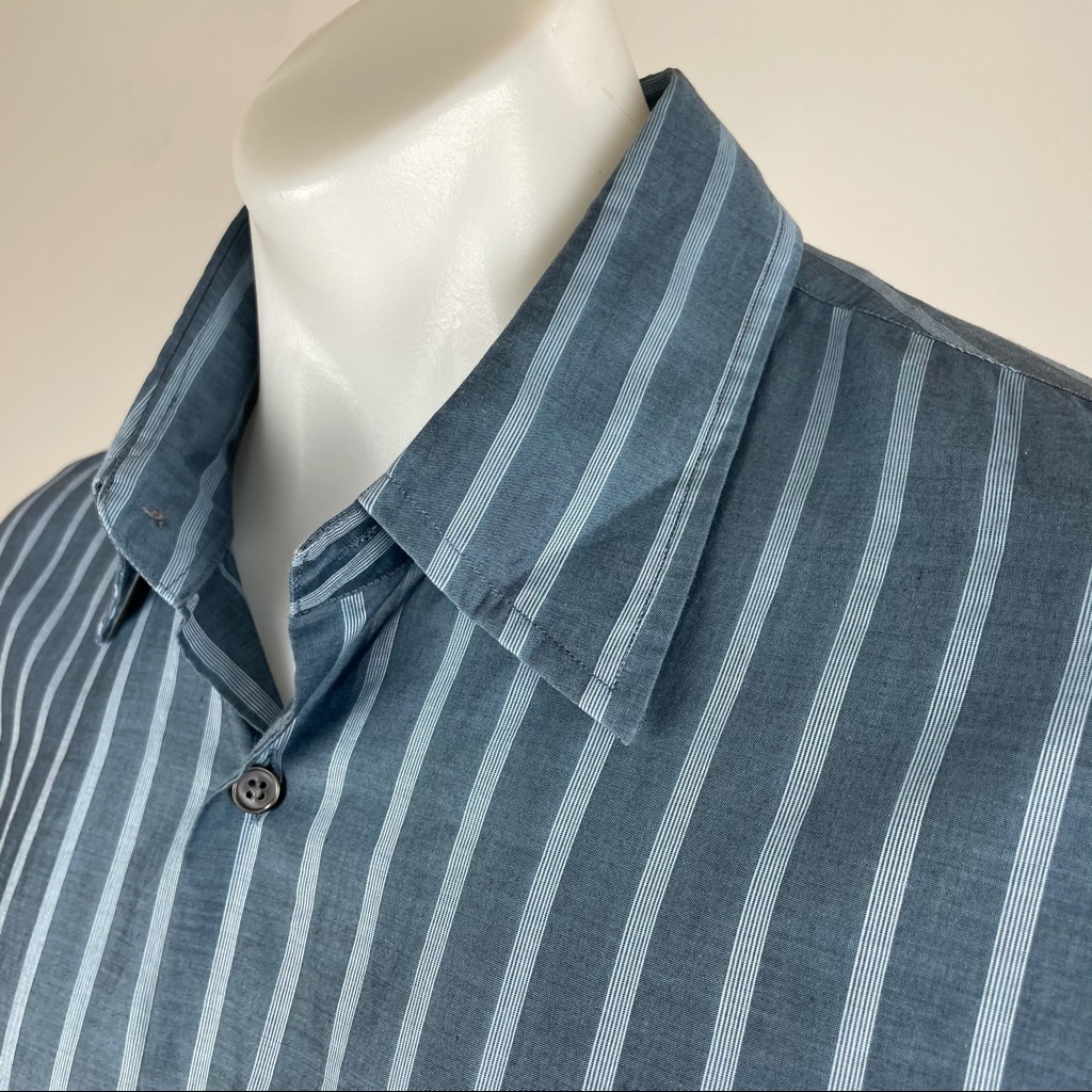 Hugo Boss Striped Shirt- Size Xl Excellent Condition - Size 36/37 - 16.5 Neck Xl